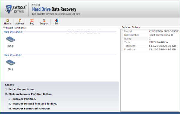 SysTools Hard Drive Data Recovery 18.3 Crack + Activation Key