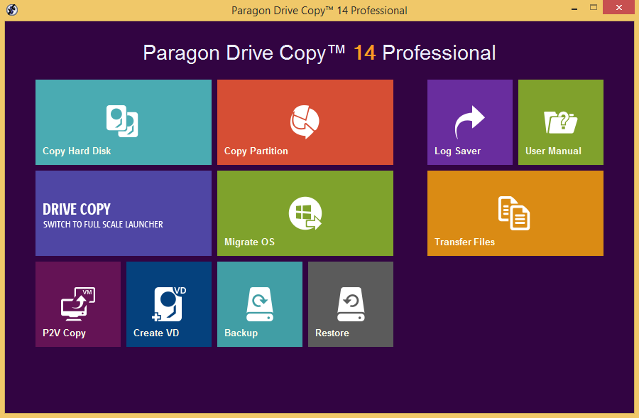 Paragon Drive Copy Crack V17.20 With Serial Key Full Free Download